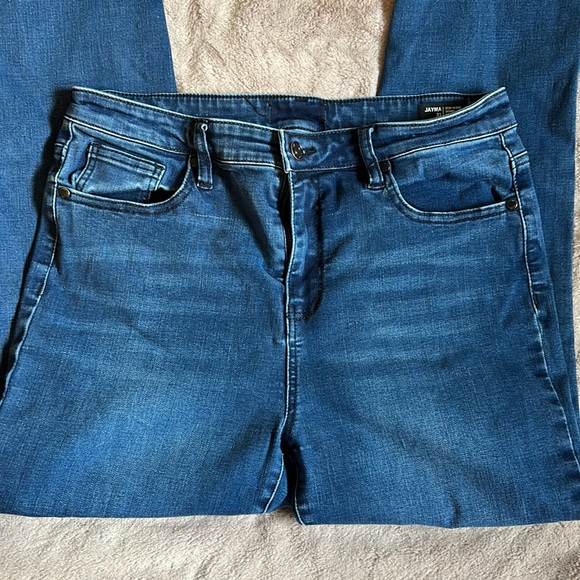 Jayma Semi Hi Rise Skinny Stretch Buffalo Jeans - Picture 2 of 3